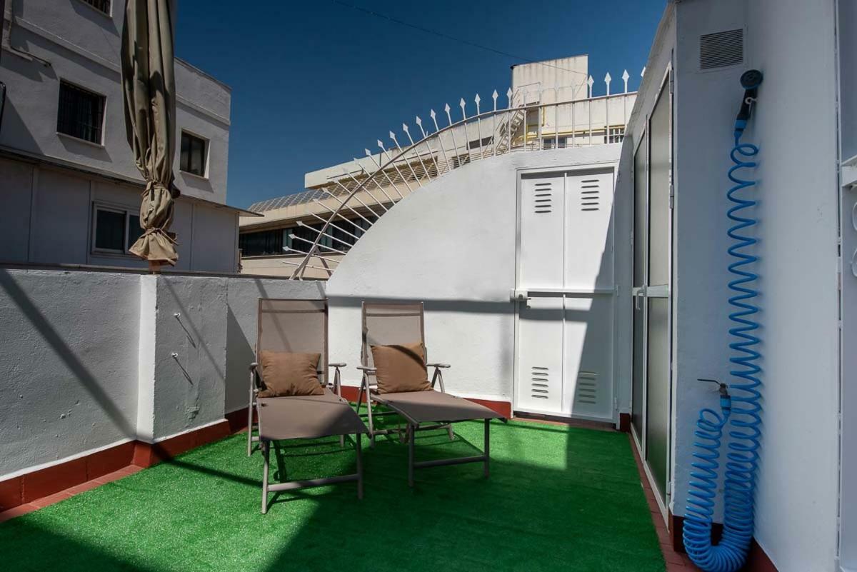 Ático Campana Donkey Terraza privada Apartamento Sevilha Exterior foto