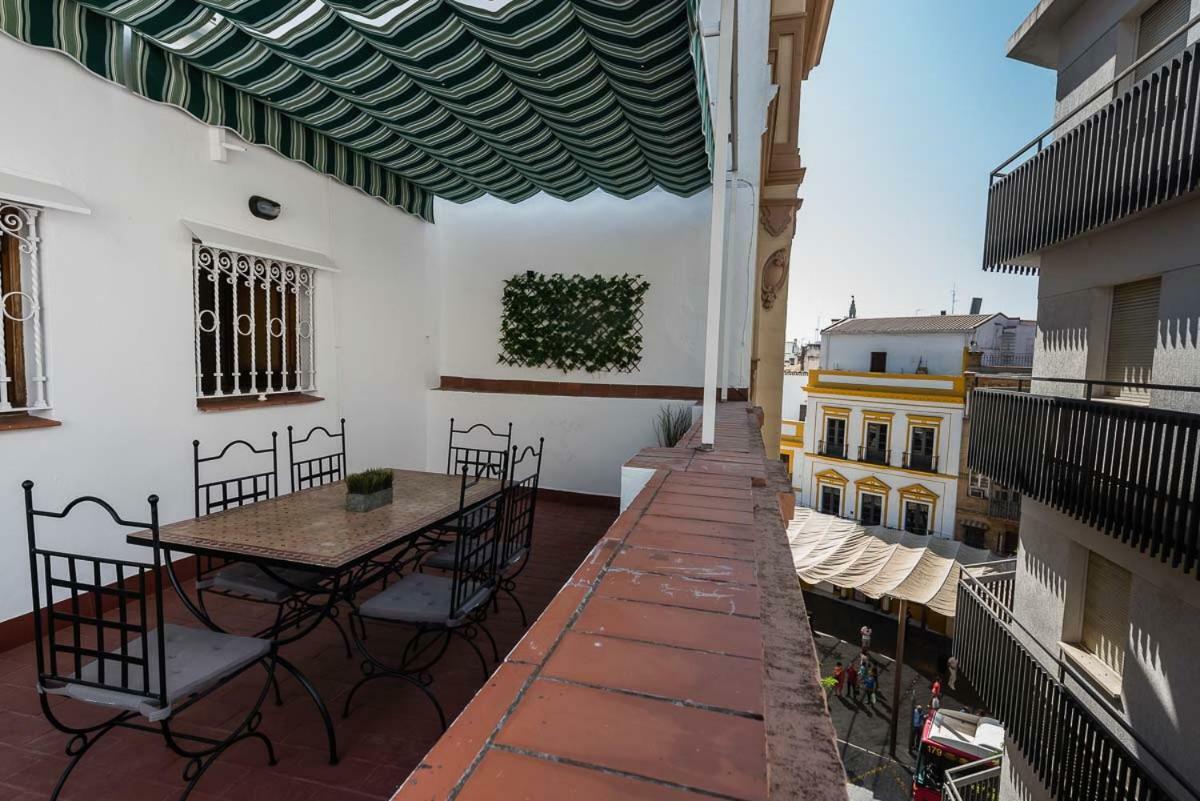 Ático Campana Donkey Terraza privada Apartamento Sevilha Exterior foto